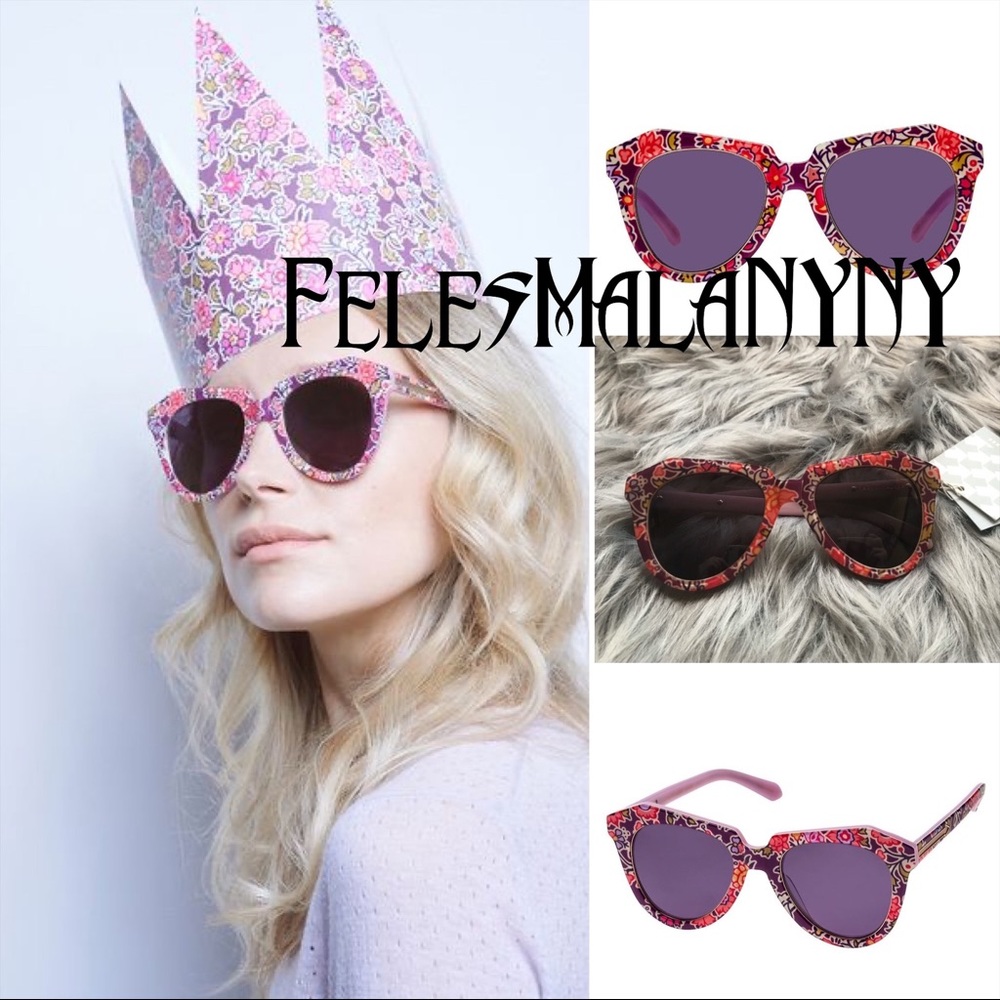 Karen Walker Number One Smoke Lens Sunglasses $220